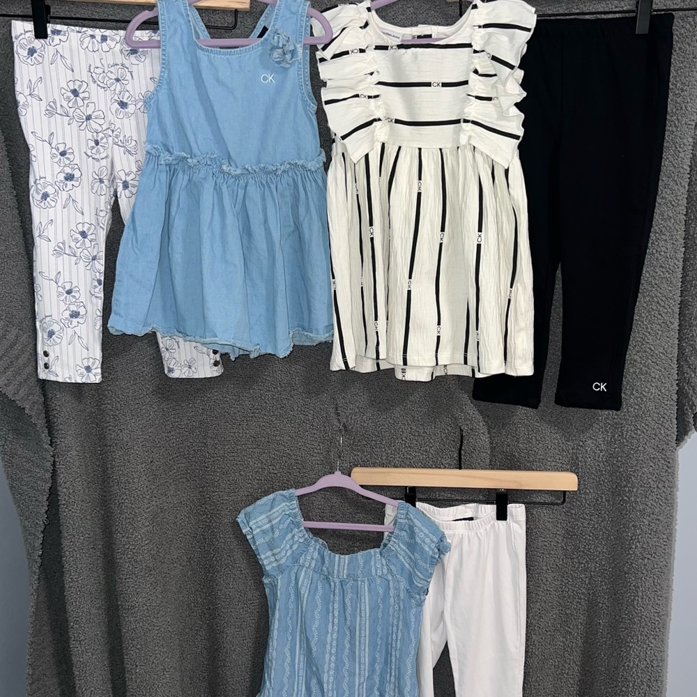 Girls set of 3 pants and top set